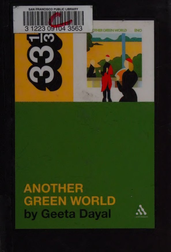 Cover of Brian Eno's Another green world