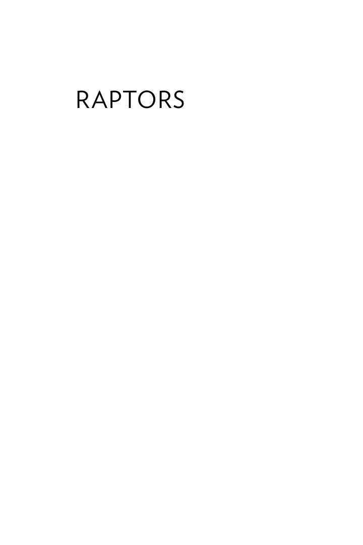 Cover of RAPTORS