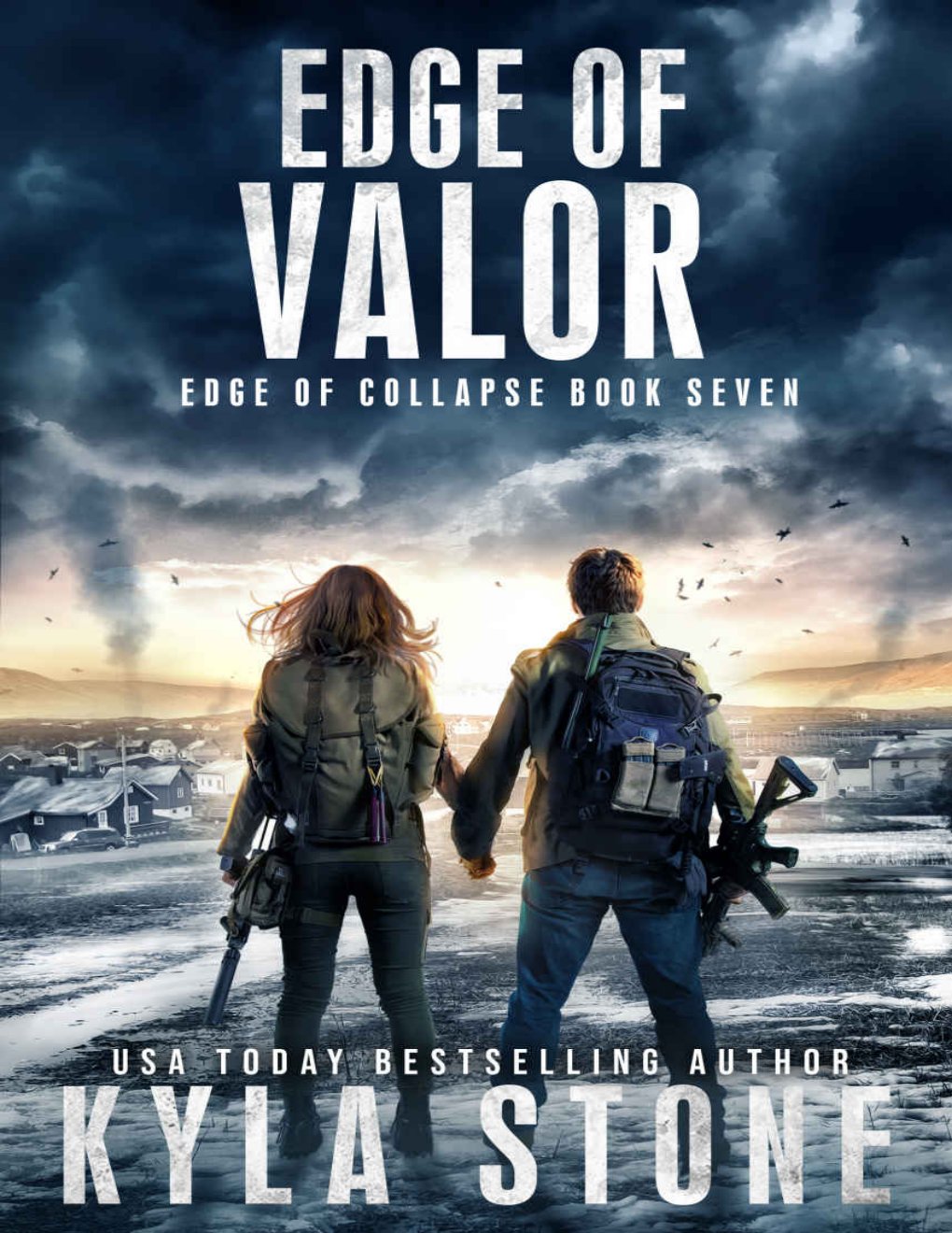 Cover of Edge of Valor: A Post-Apocalyptic EMP Survival Thriller (Edge of Collapse Book 7)