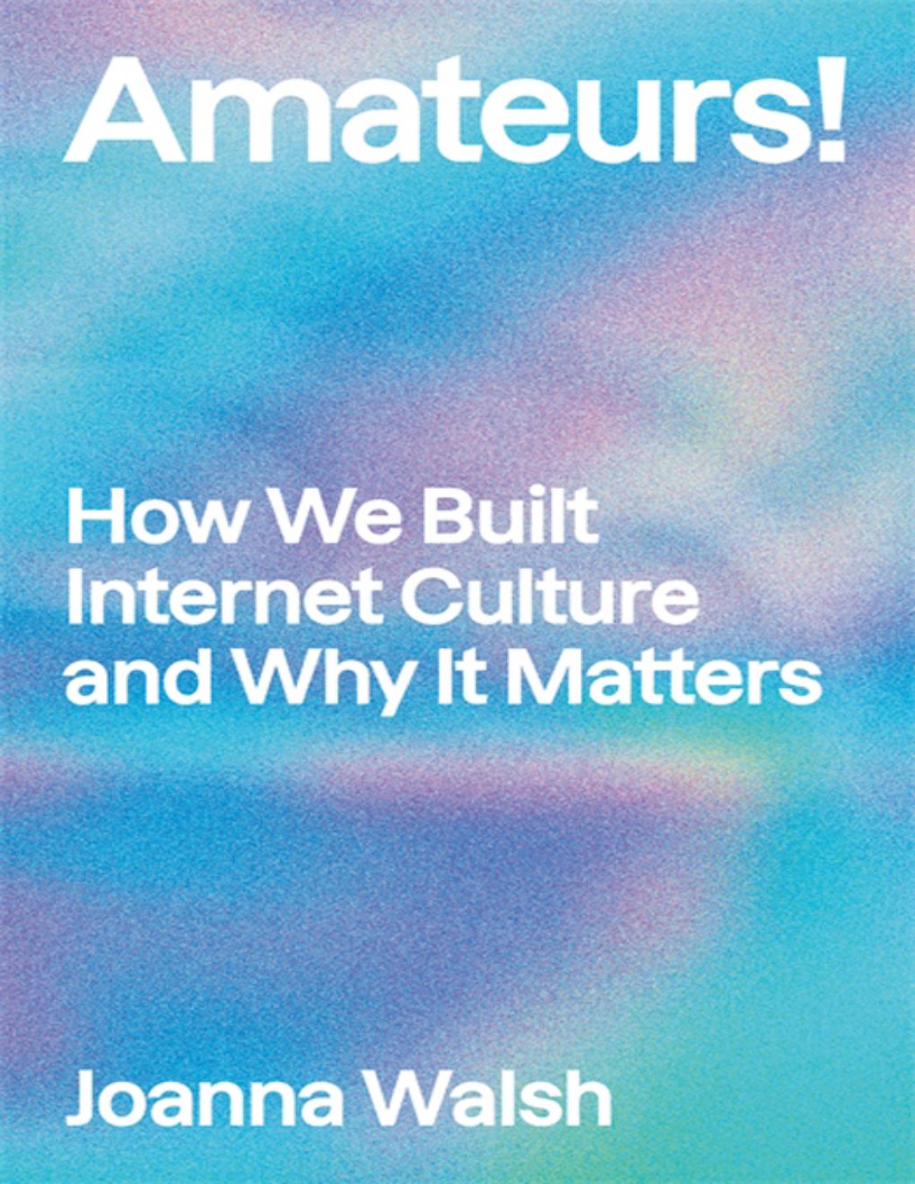 Cover of Amateurs!: How We Built Internet Culture, and Why It Matters