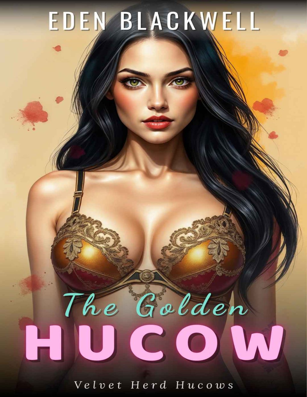 Cover of The Golden Hucow: A Dark Erotic Billionaire Romance