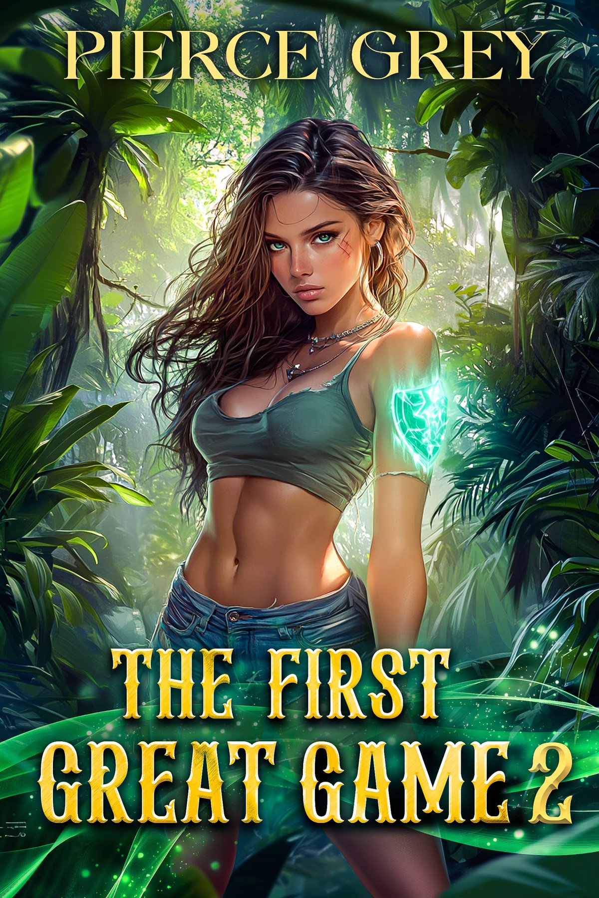 Cover of The First Great Game (Book two) - A LitRPG/Harem sci-fantasy series