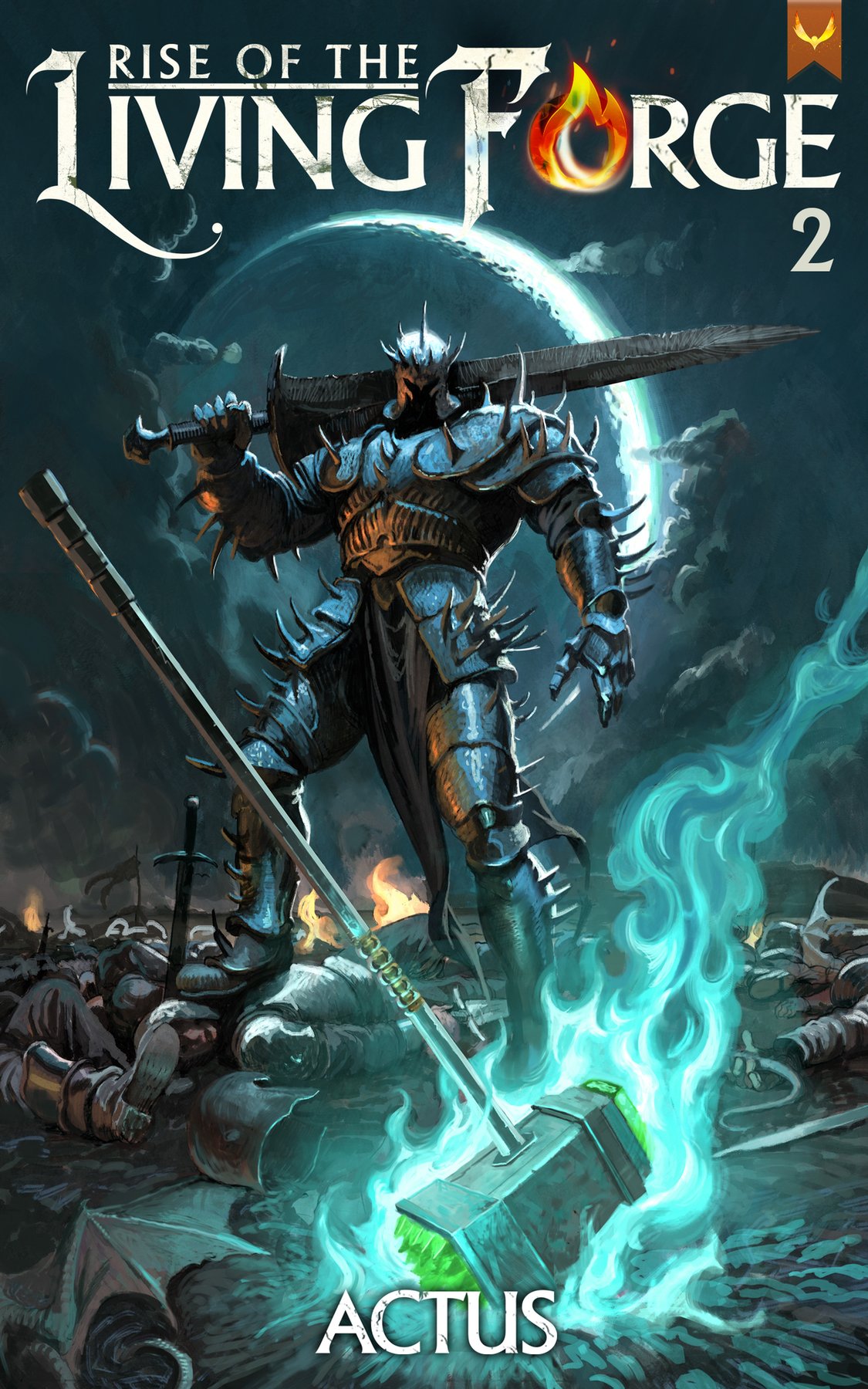 Cover of Rise of the Living Forge 2: A LitRPG Adventure