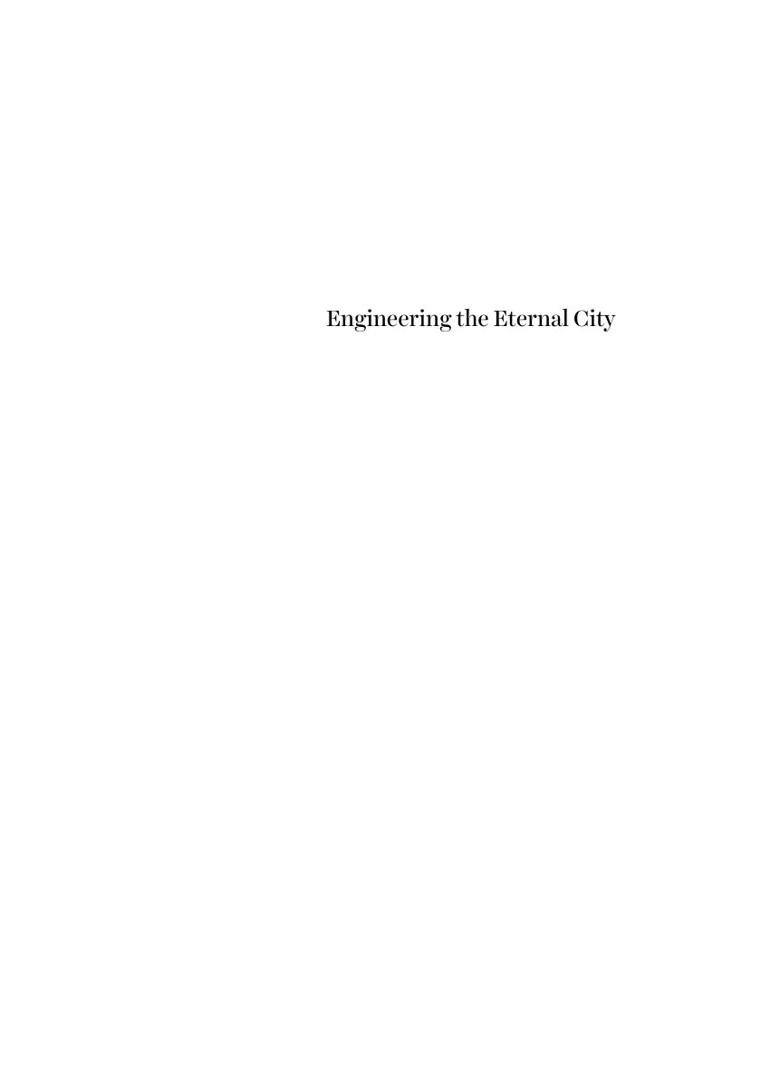 Cover of Engineering the Eternal City