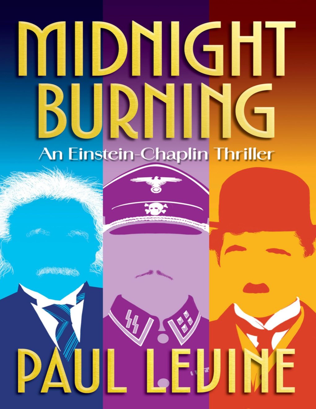 Cover of Midnight Burning (An Einstein-Chaplin Thriller)