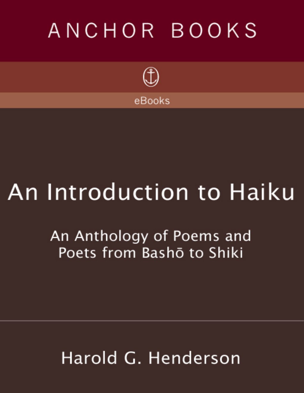 Cover of An Introduction to Haiku (1600)