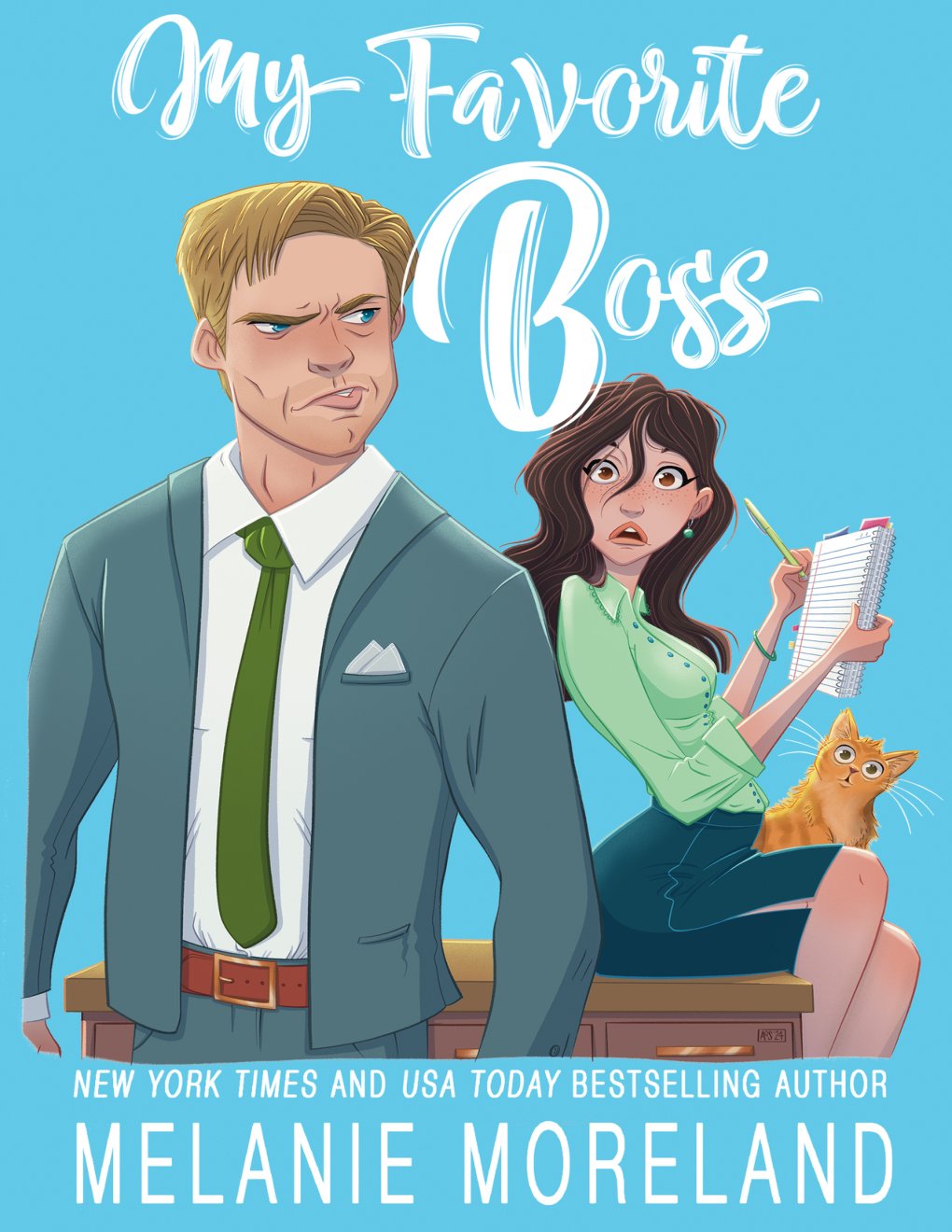 Cover of My Favorite Boss: A grumpy sunshine office romance