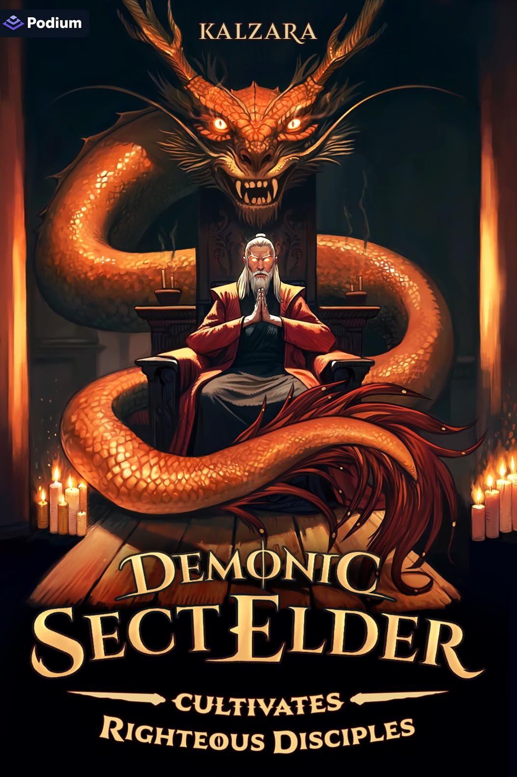 Cover of Demonic Sect Elder Cultivates Righteous Disciples: An Isekai LitRPG