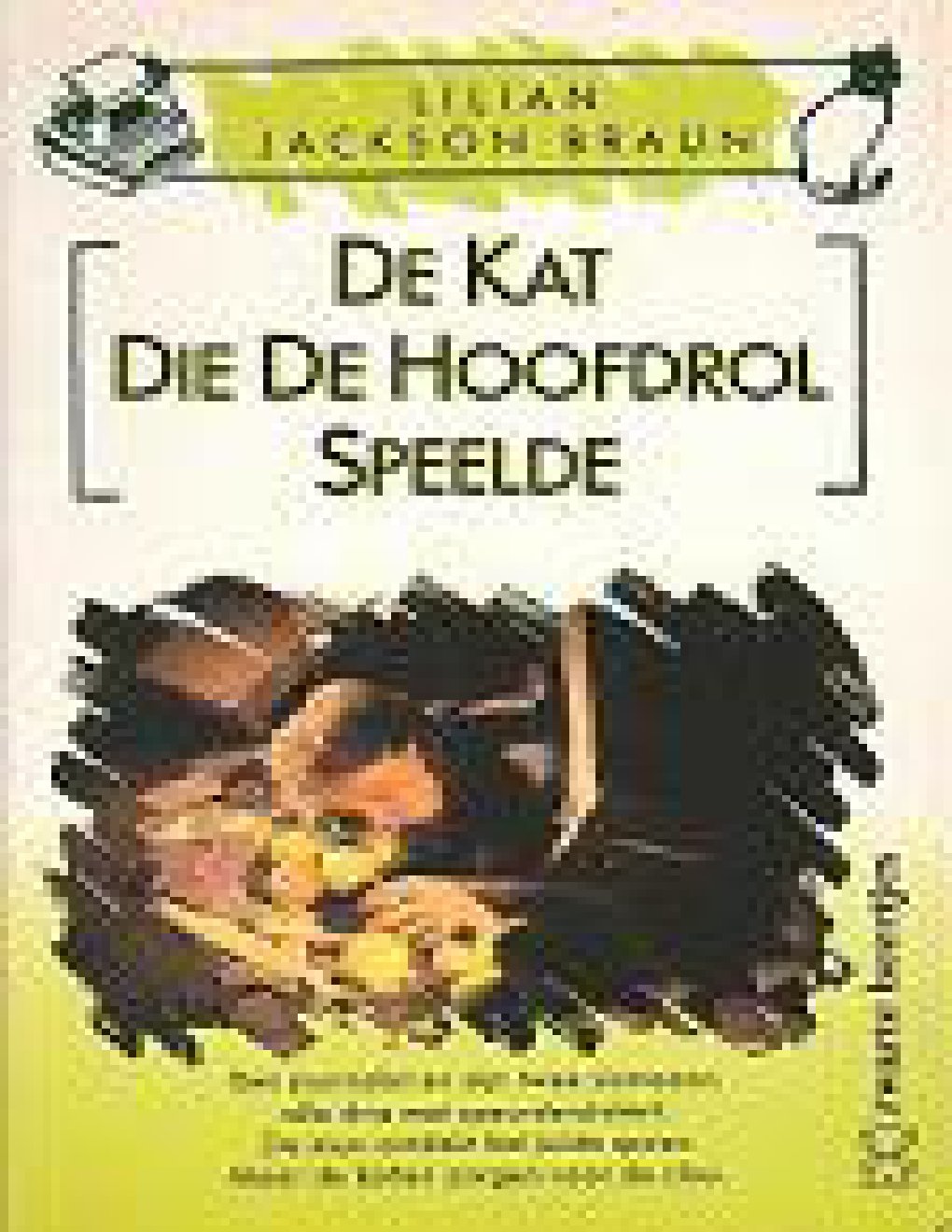 Cover of De kat die de hoofdrol speelde (1991)