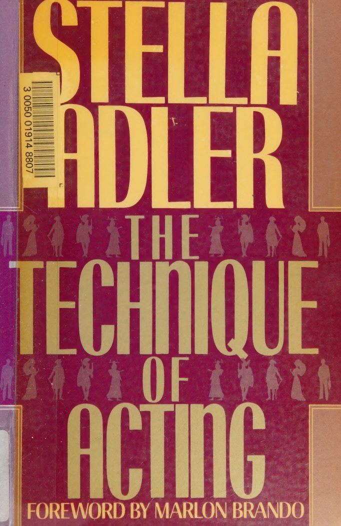 Cover of The technique of acting