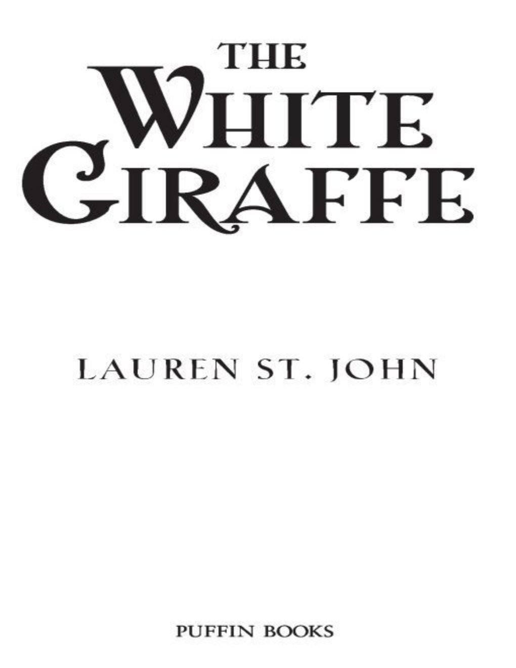 Cover of The White Giraffe