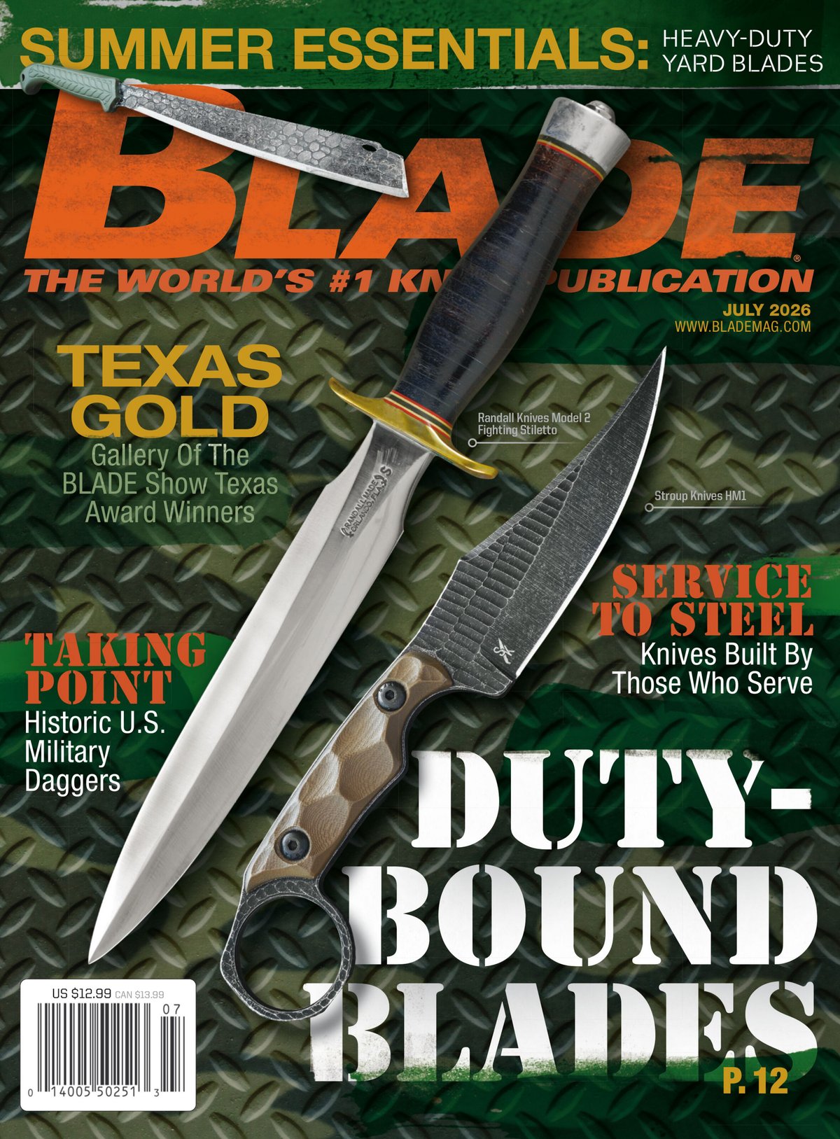 Cover of Blade July 2026