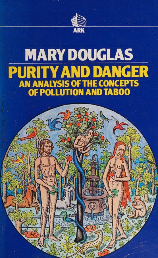 Cover of Purity and danger : an analysis of the concepts of pollution and taboo
