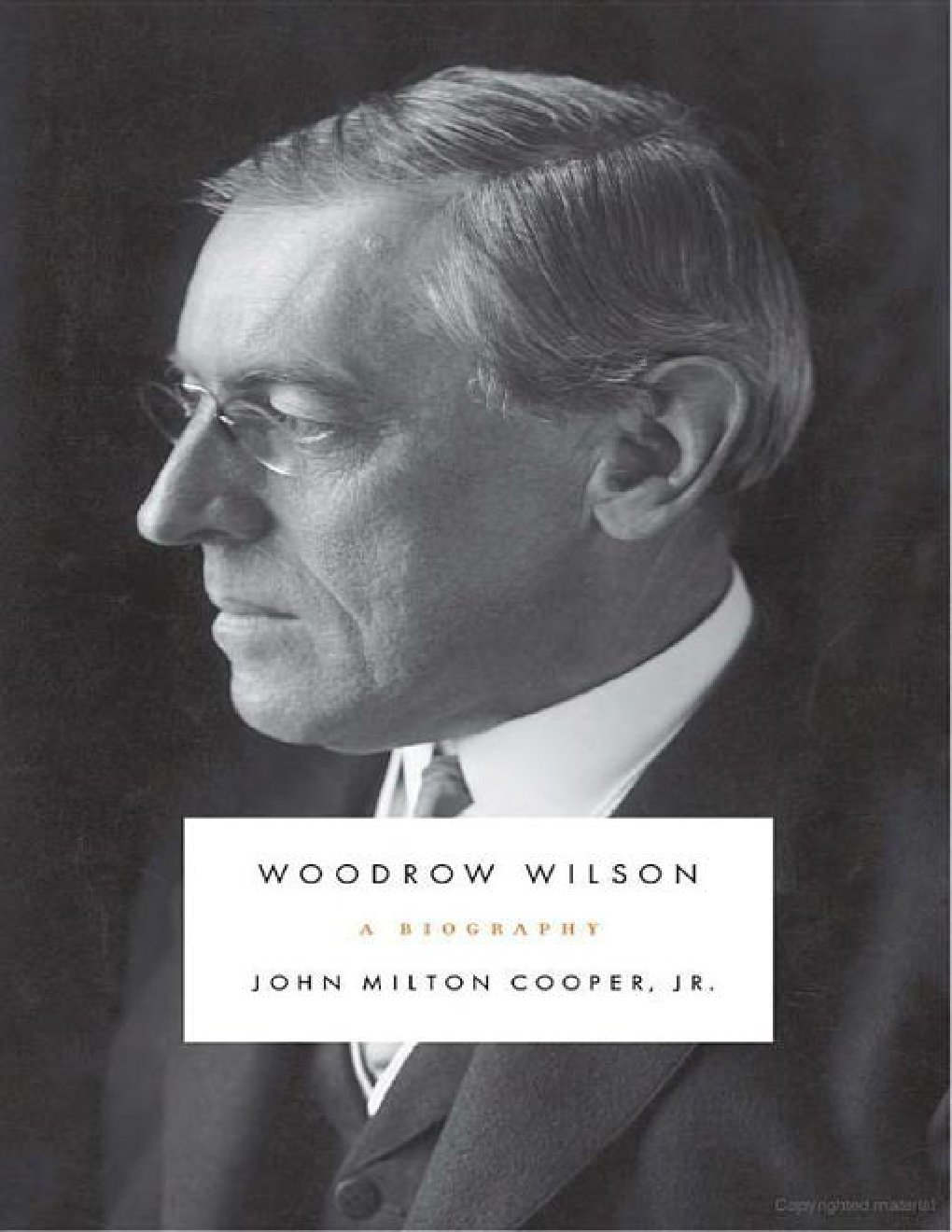 Cover of Woodrow Wilson