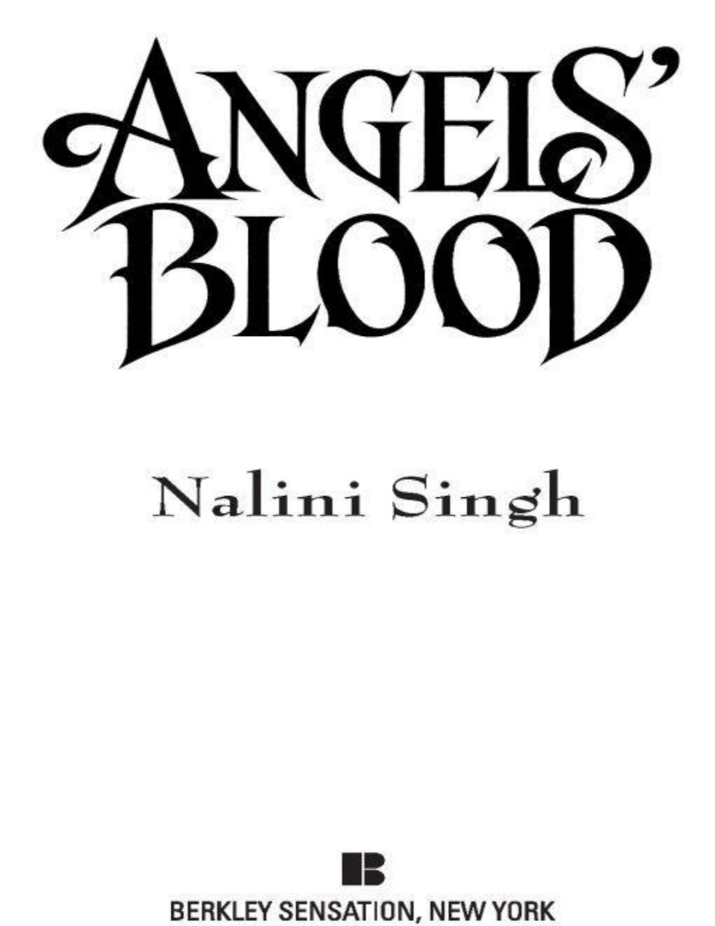 Cover of Angels Blood