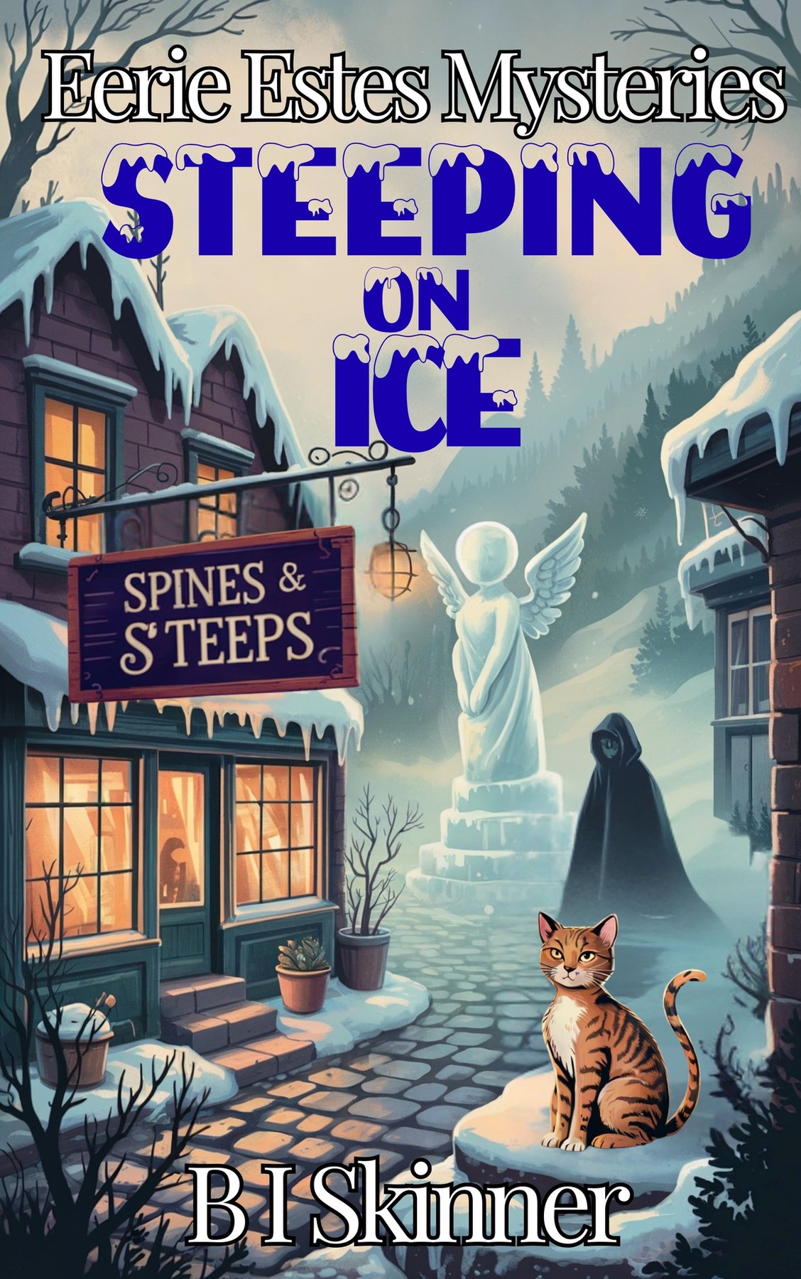 Cover of Steeping On Ice: A Paranormal Cozy Mystery