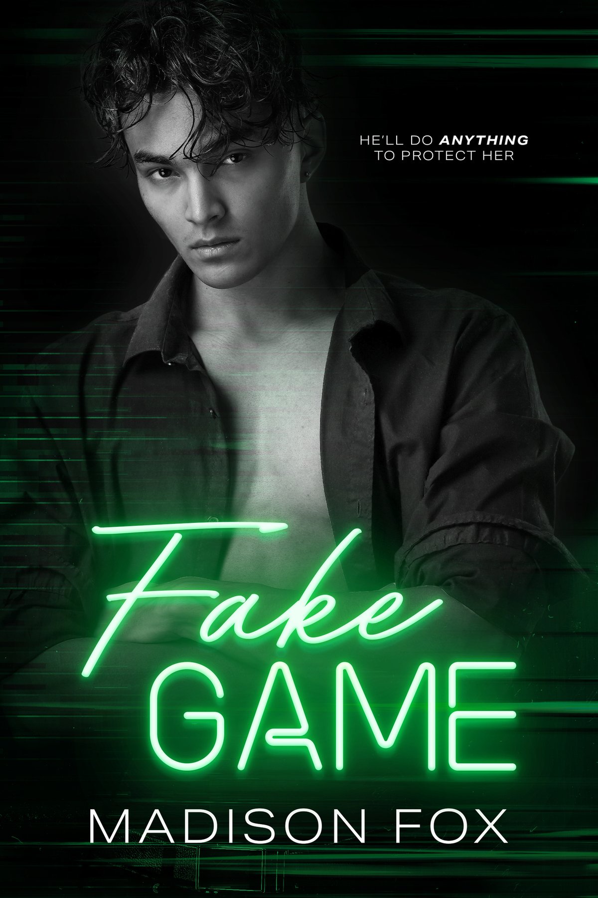Cover of Fake Game: A Grumpy x Sunshine Romance (The System Book 3)