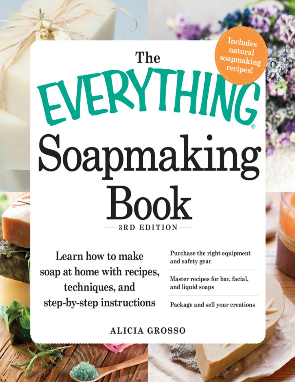Cover of The Everything Soapmaking Book