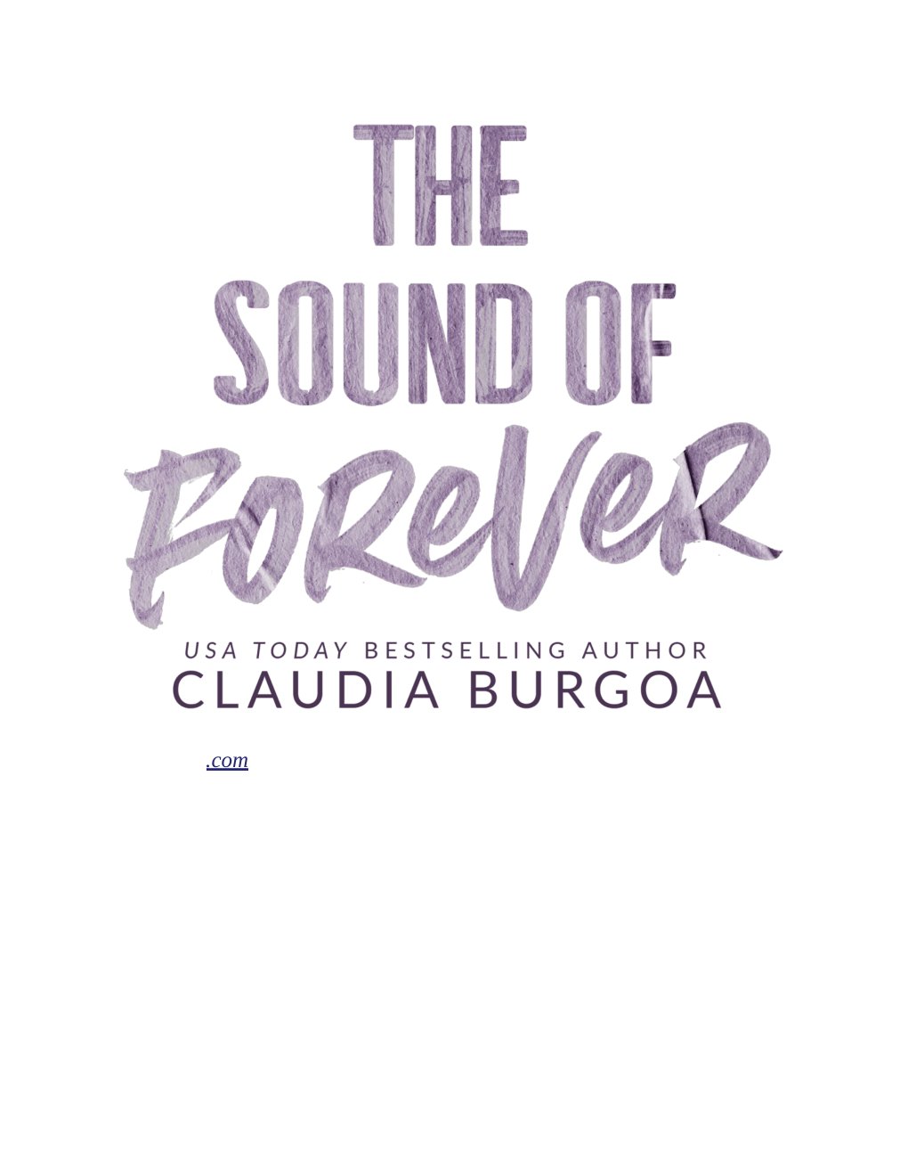 Cover of The Sound of Forever