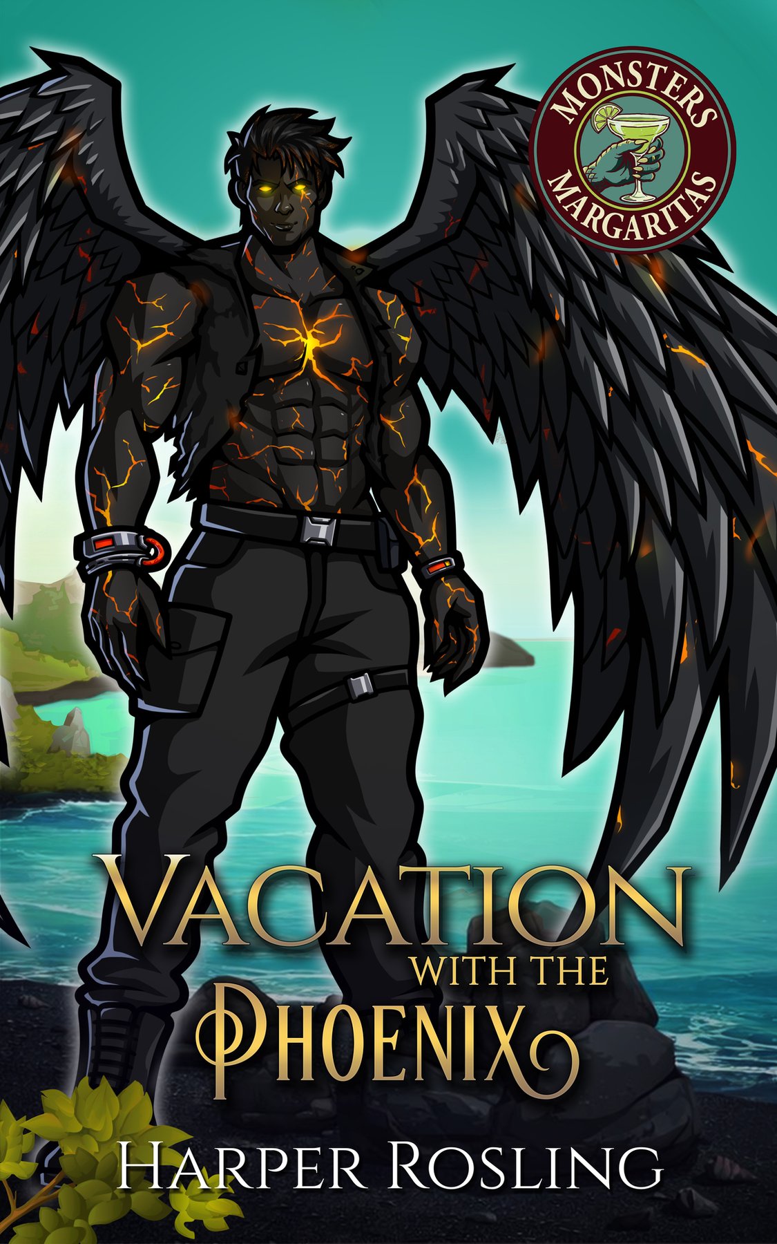 Cover of Vacation with the Phoenix: A Steamy Monster Romance