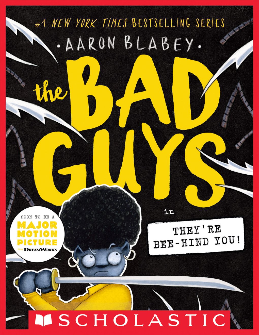 Cover of The Bad Guys in They're Bee-Hind You! (The Bad Guys #14)