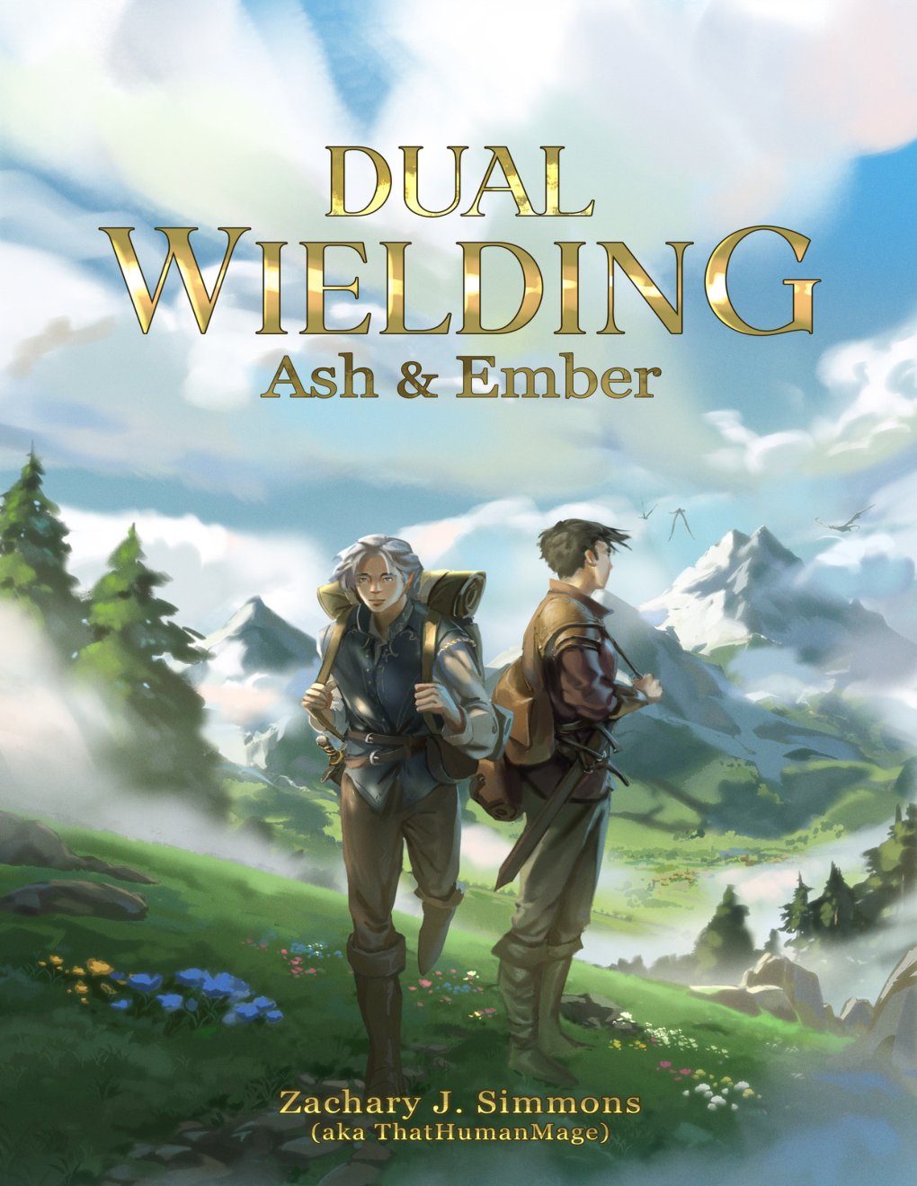 Cover of Ash & Ember: Dual Wielding Book 1