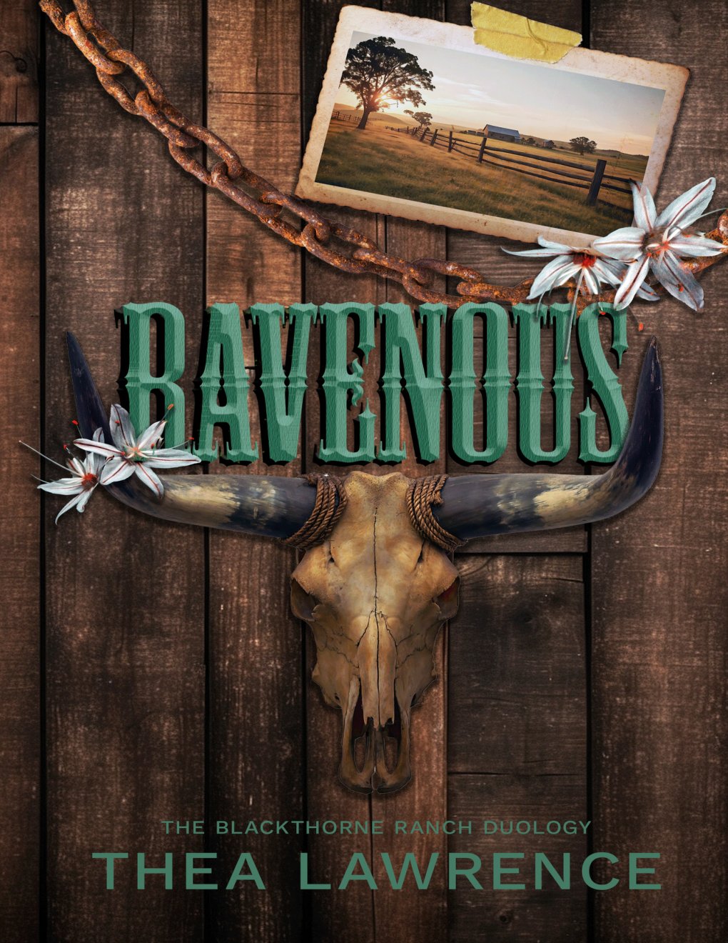 Cover of Ravenous: A Dark Cowboy Romance