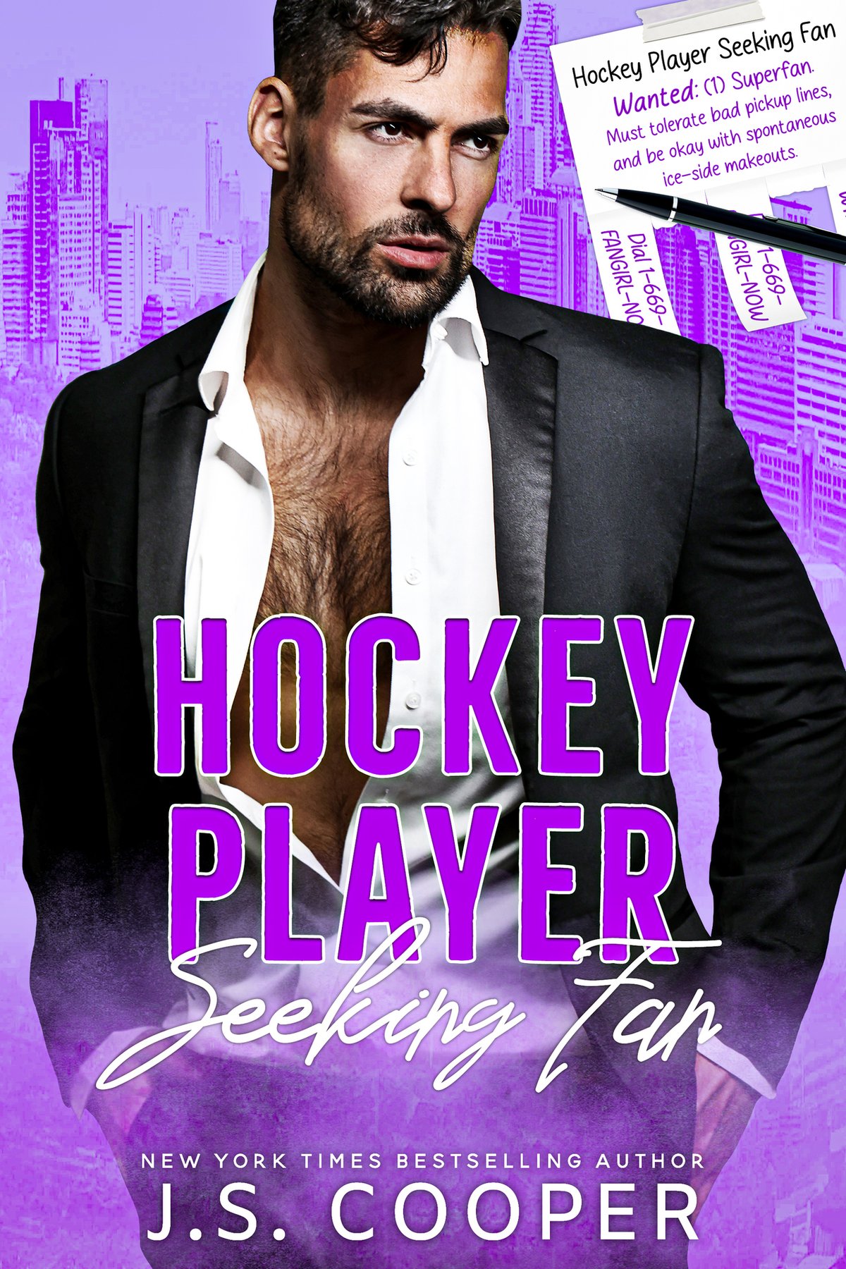 Cover of Hockey Player Seeking Fan