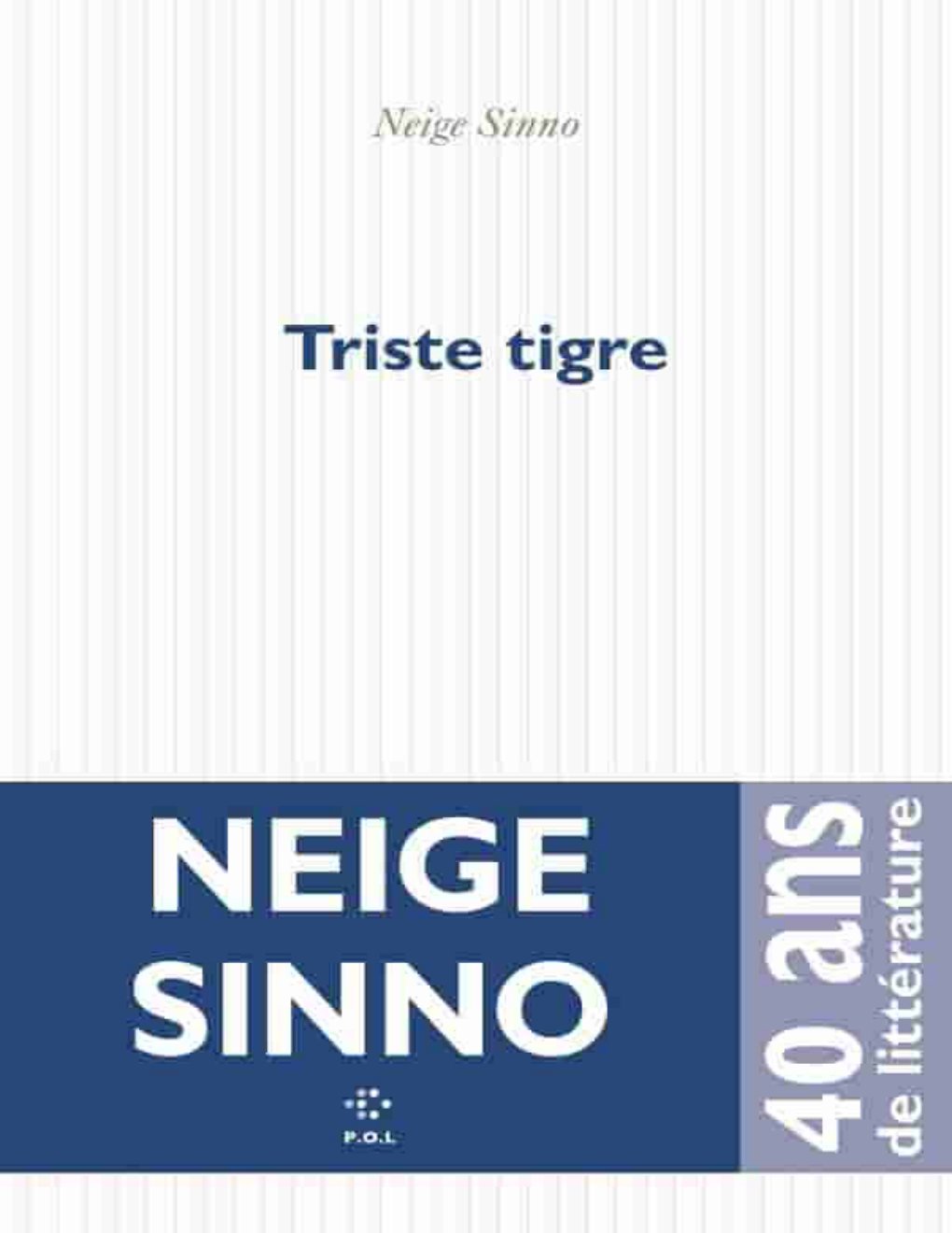 Cover of Triste tigre