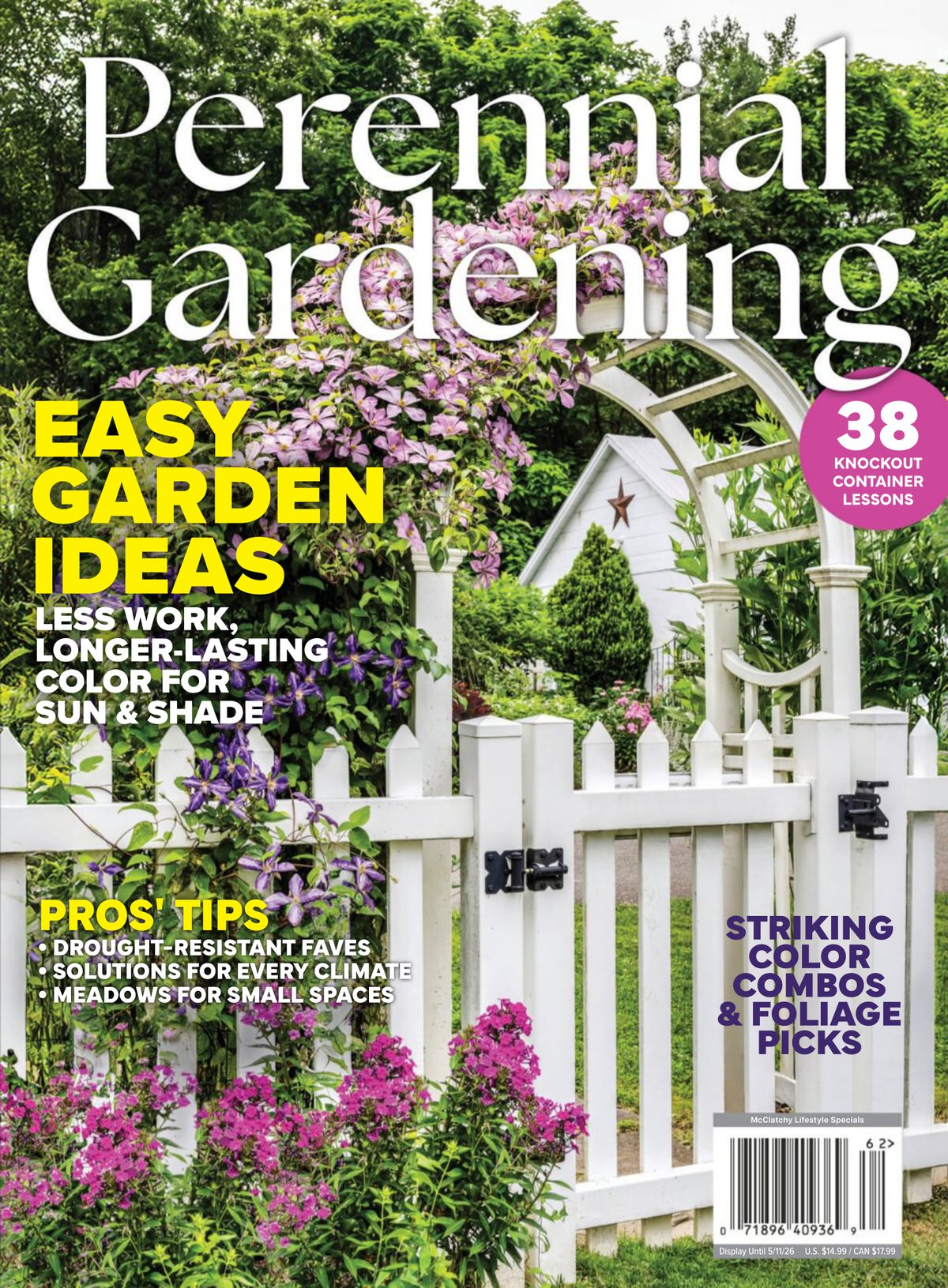 Cover of Perennial Gardening Easy Garden Ideas 2026