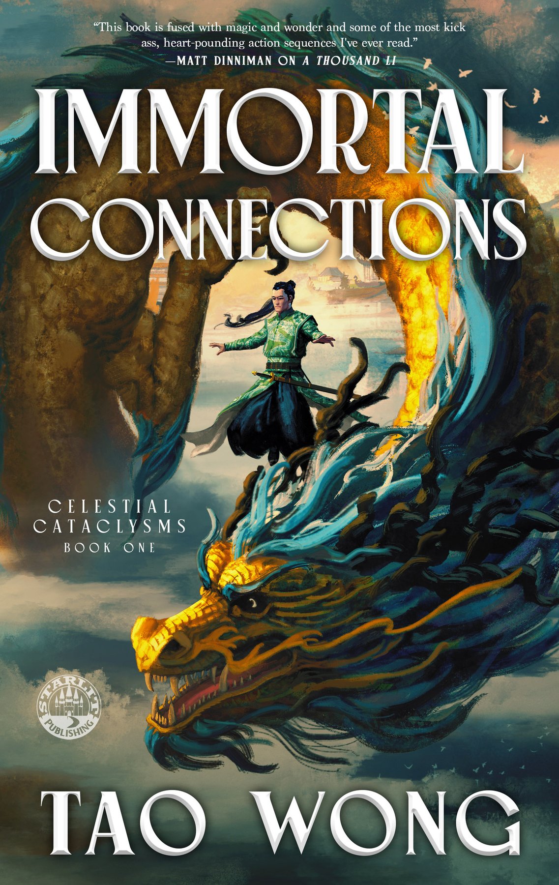 Cover of Immortal Connections: A Chinese Epic Fantasy Novel (Celestial Cataclysms Book 1)