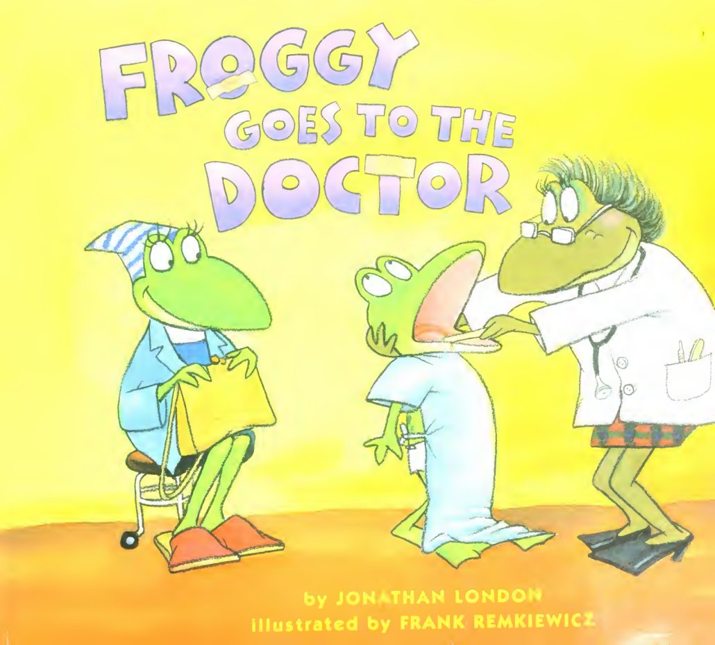 Cover of Froggy goes to the Doctor