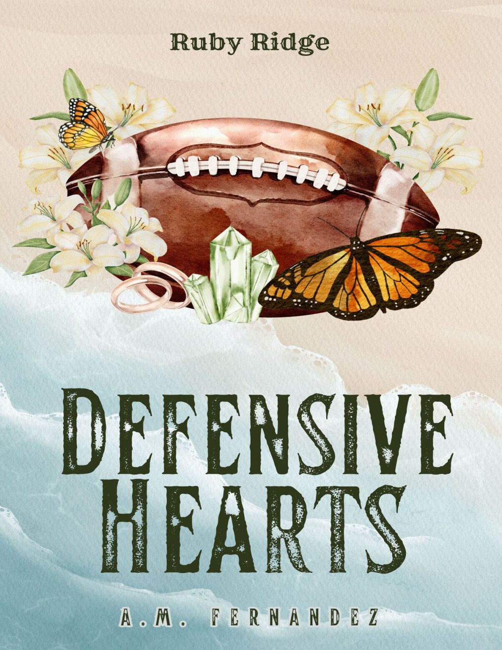 Cover of Defensive Hearts (Ruby Ridge Book 2)