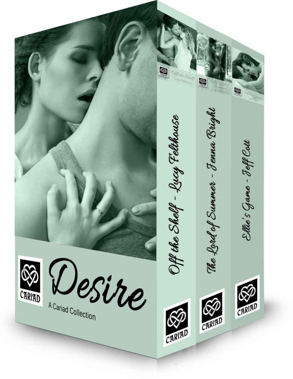 Cover of Desire- A Cariad Romance Three Book Bundle (1988)