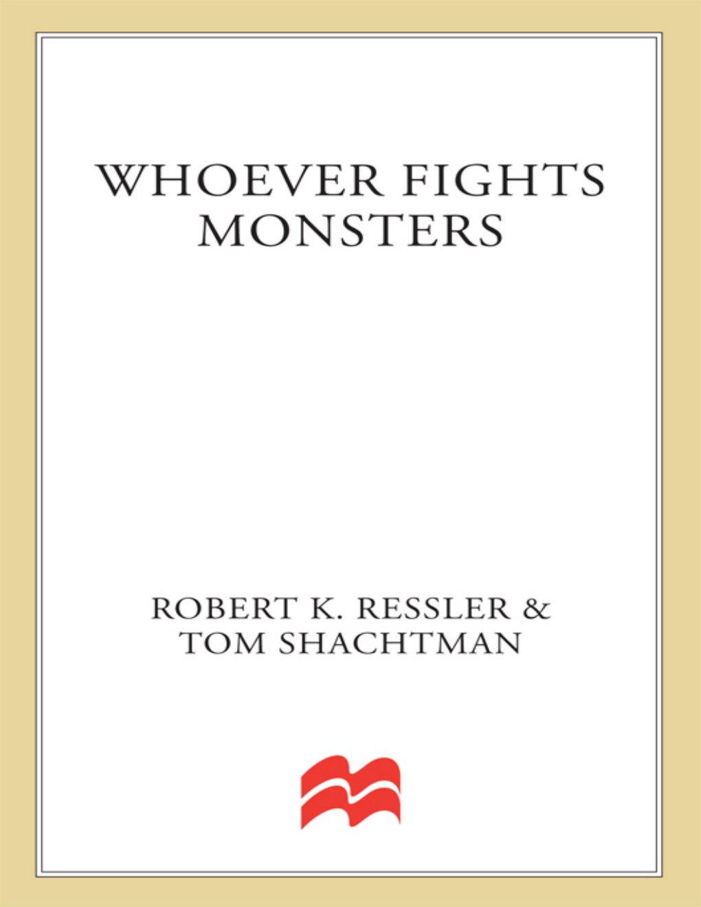 Cover of Whoever Fights Monsters (1980)