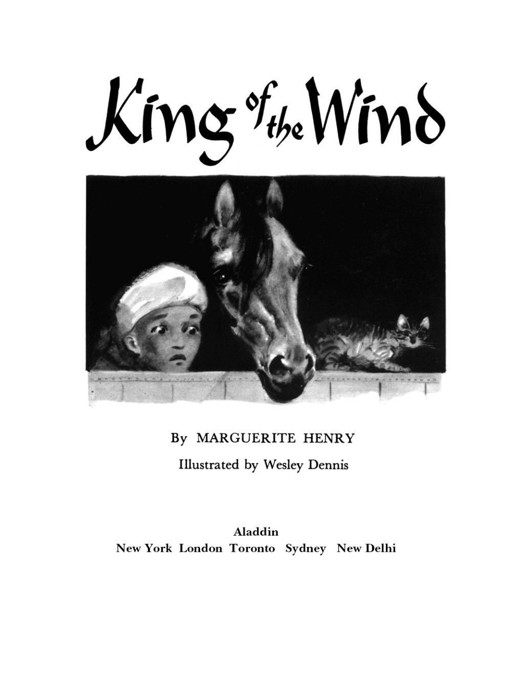 Cover of King of the Wind