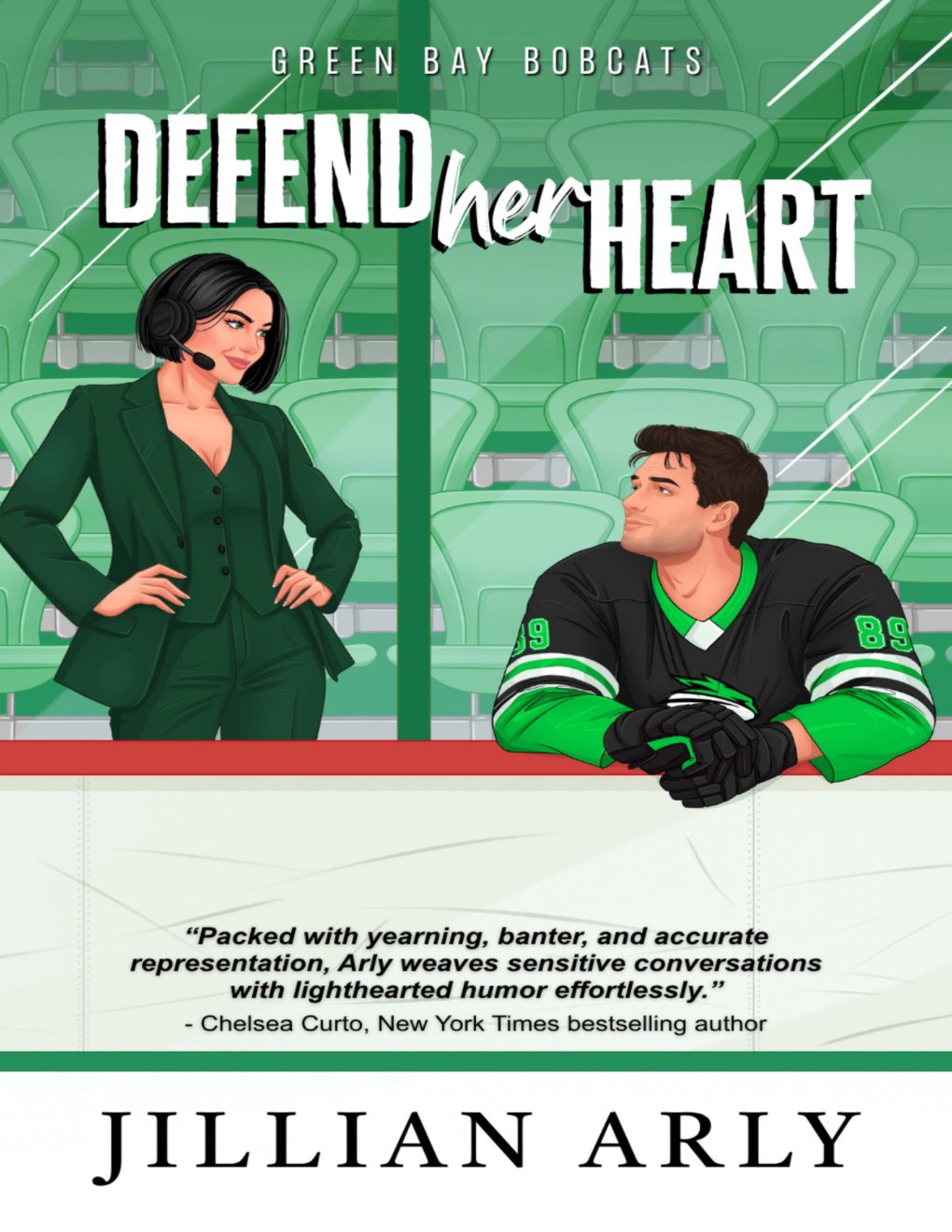 Cover of Defend Her Heart (Green Bay Bobcats Book 3)