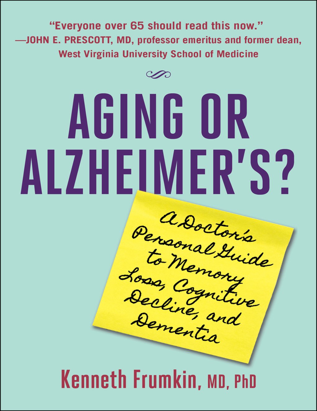 Cover of Aging or Alzheimer's?