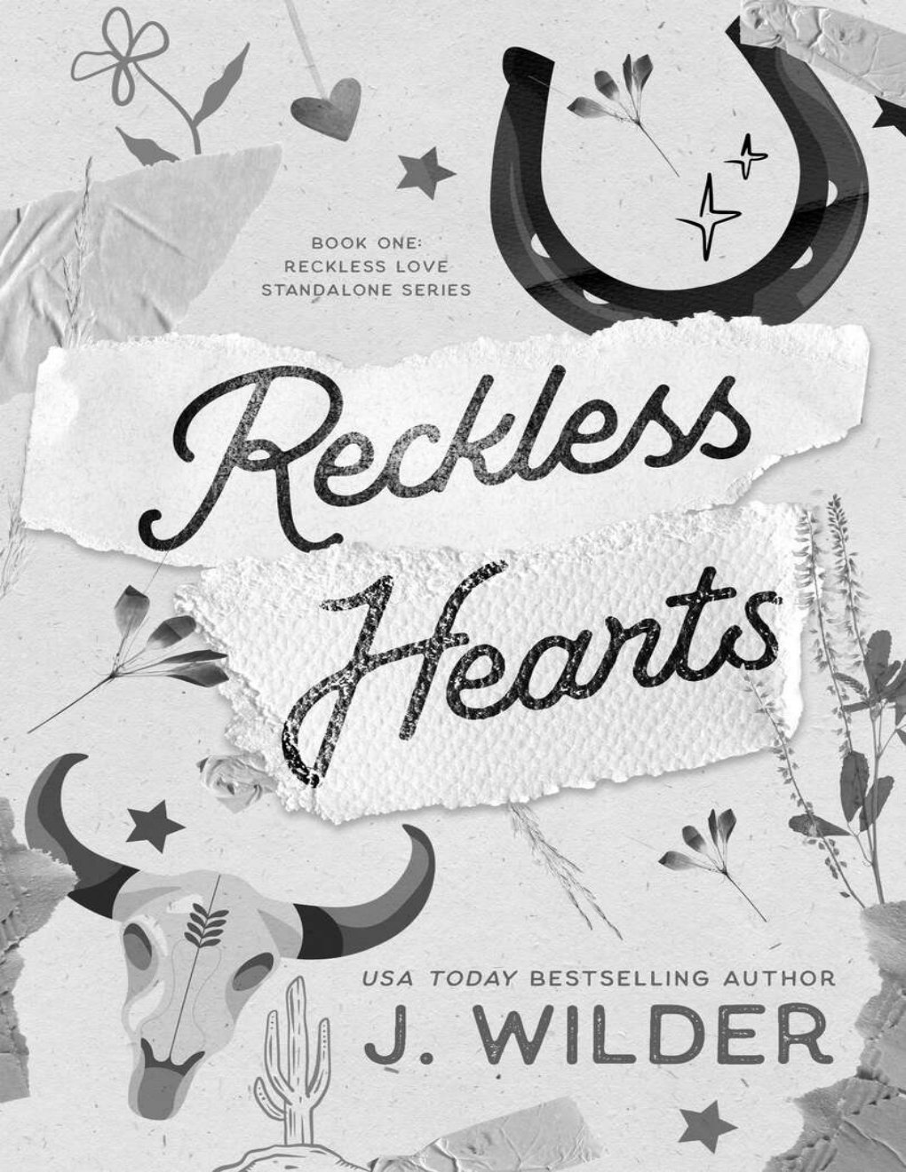 Cover of Reckless Hearts: Cowboy Romance