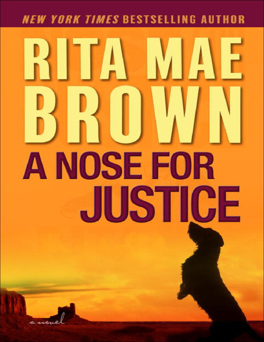Cover of A Nose for Justice