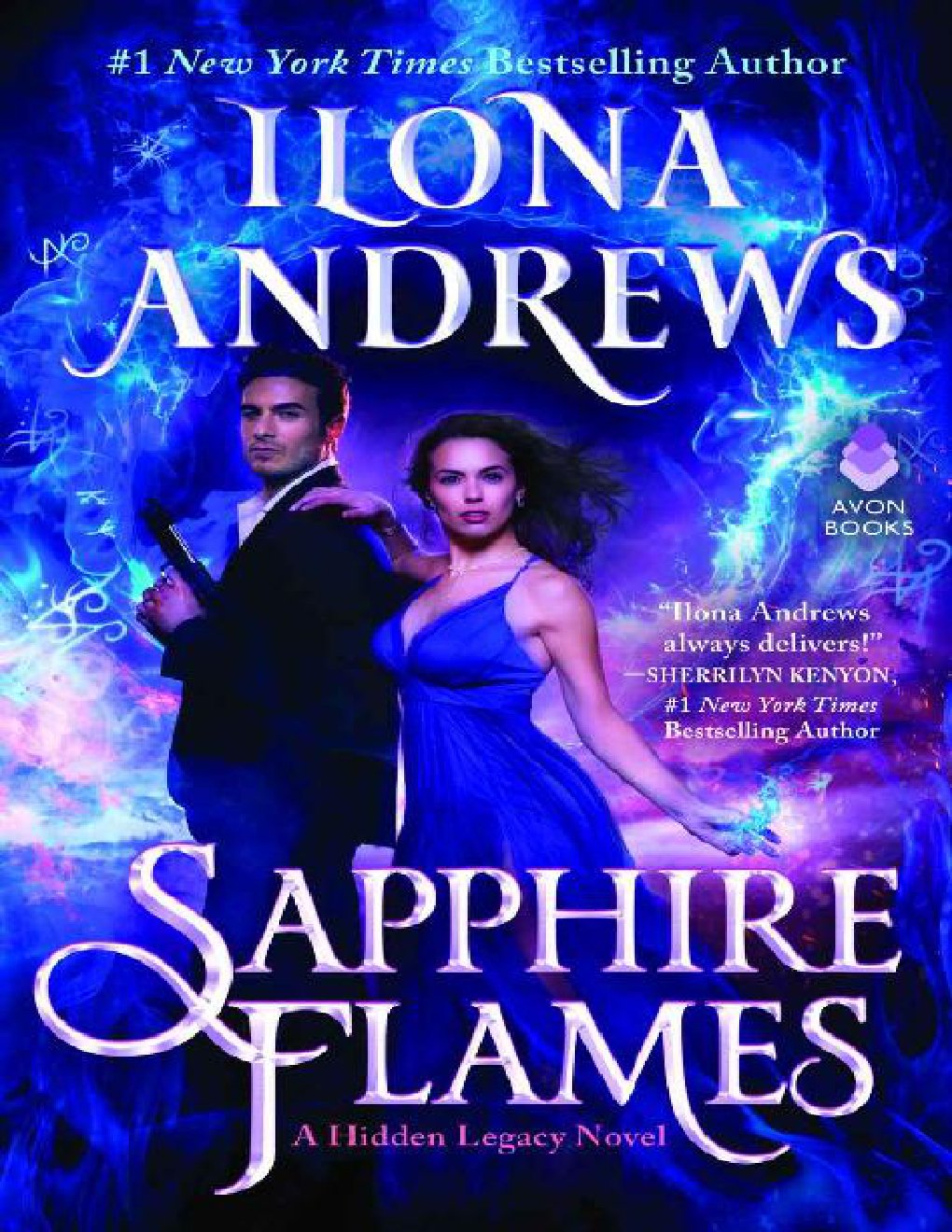 Cover of Sapphire Flames (Hidden Legacy)