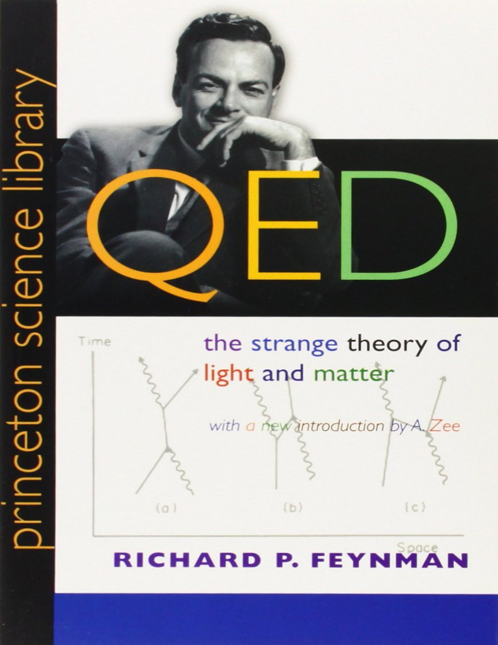 Cover of QED- The Strange Theory of Light and Matter- The Strange Theory of Light and Matter (1985)