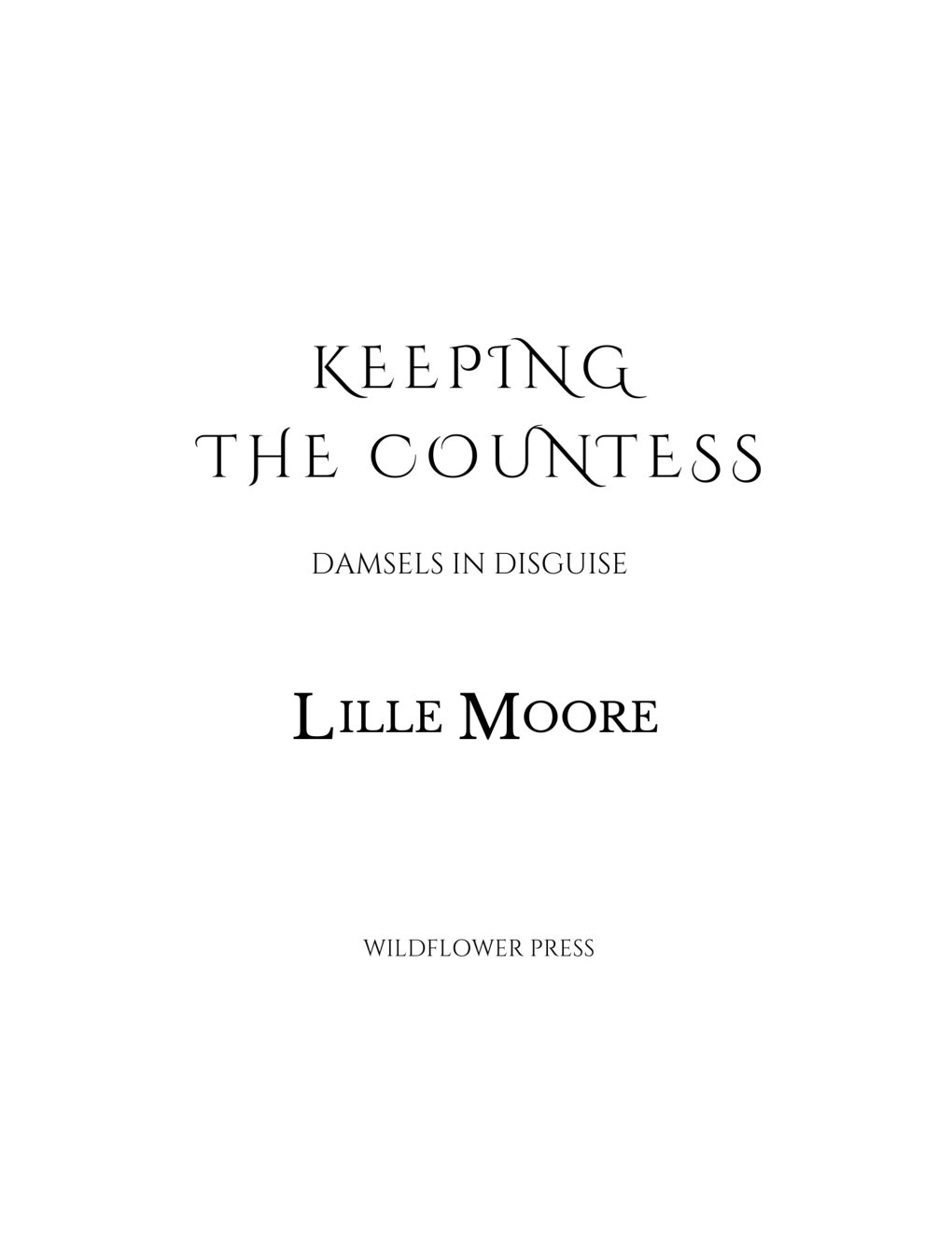Cover of Keeping the Countess