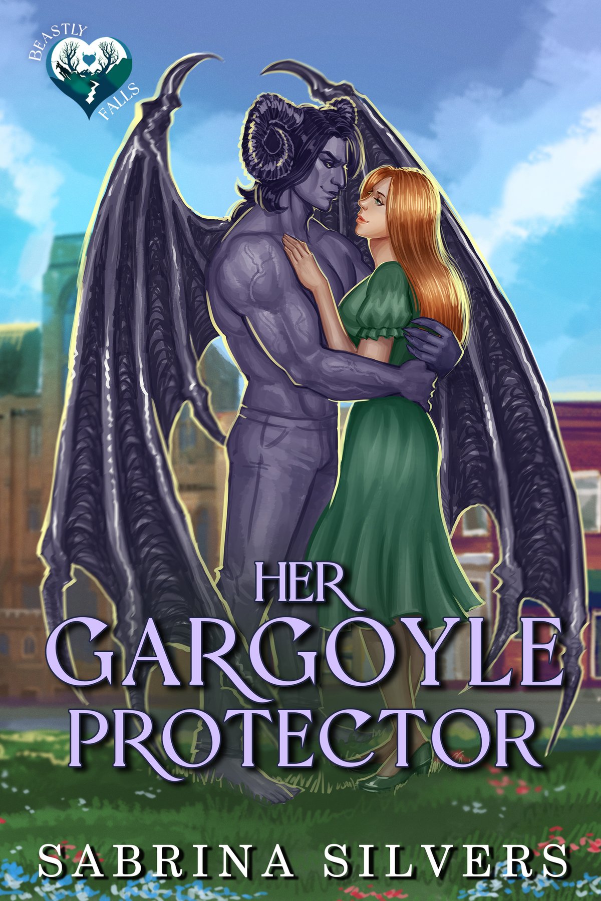 Cover of Her Gargoyle Protector- A Beastly Falls Story (2024)