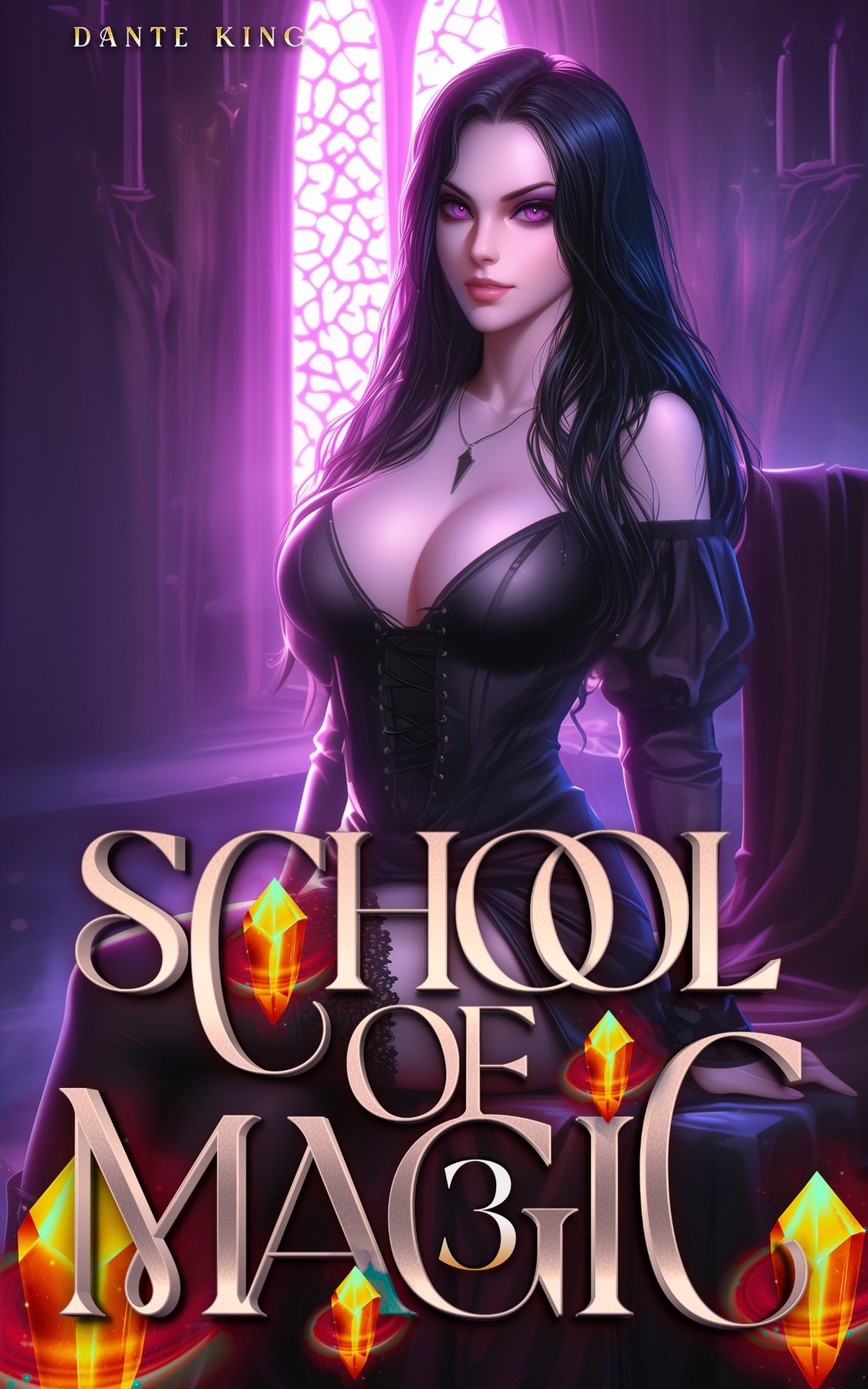 Cover of School of Magic 3- A Mage Academy Fantasy (2025)