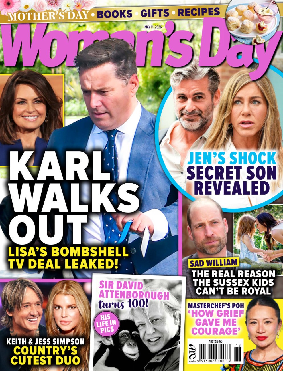 Cover of Womans Day Australia Issue 18 2026