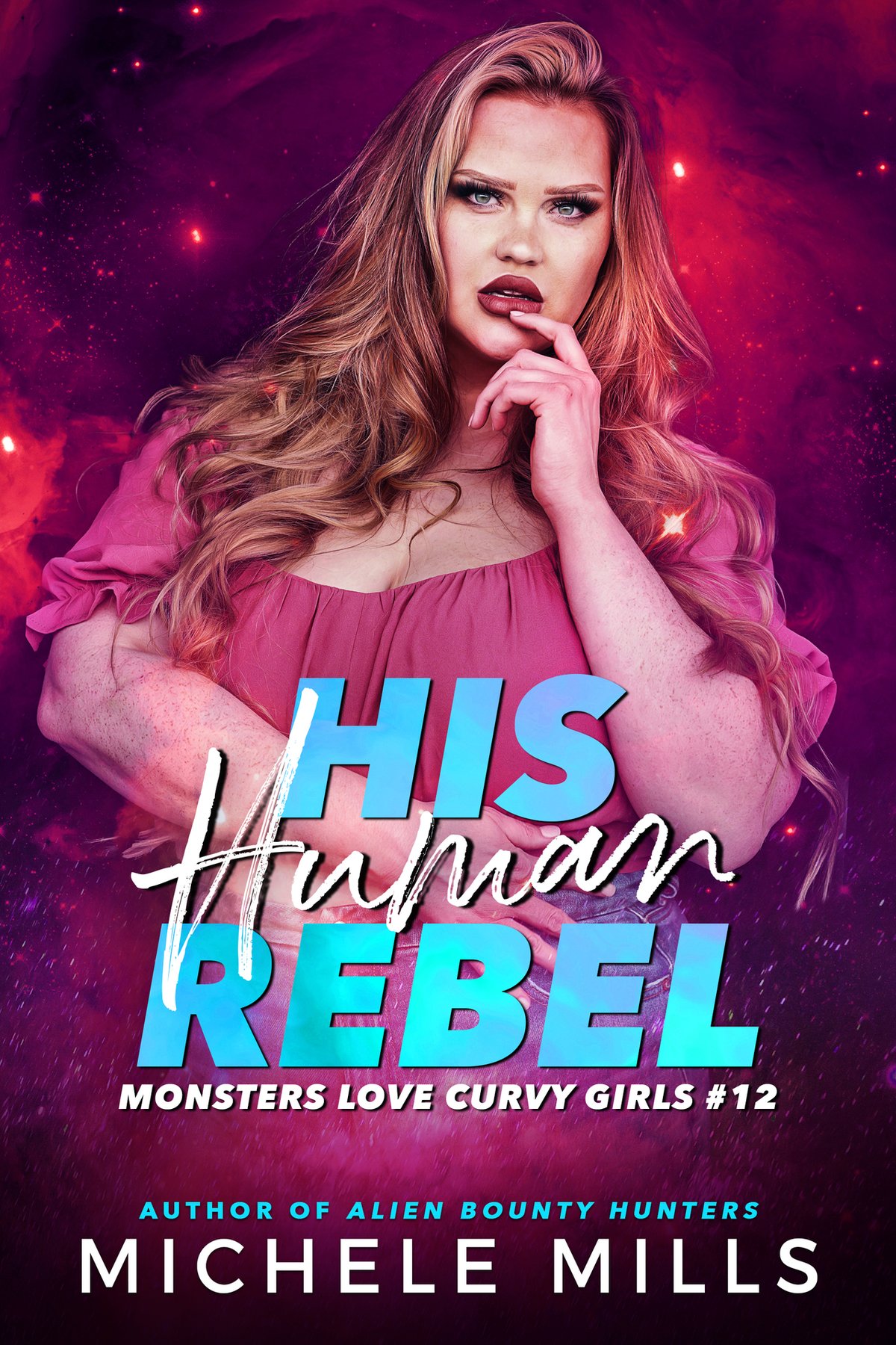 Cover of His Human Rebel (Monsters Love Curvy Girls Book 12)