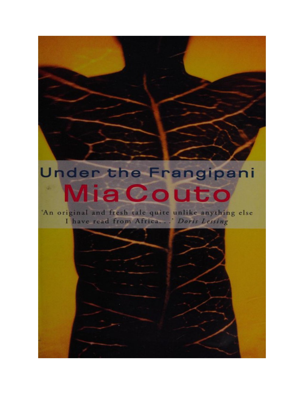 Cover of Under the frangipani