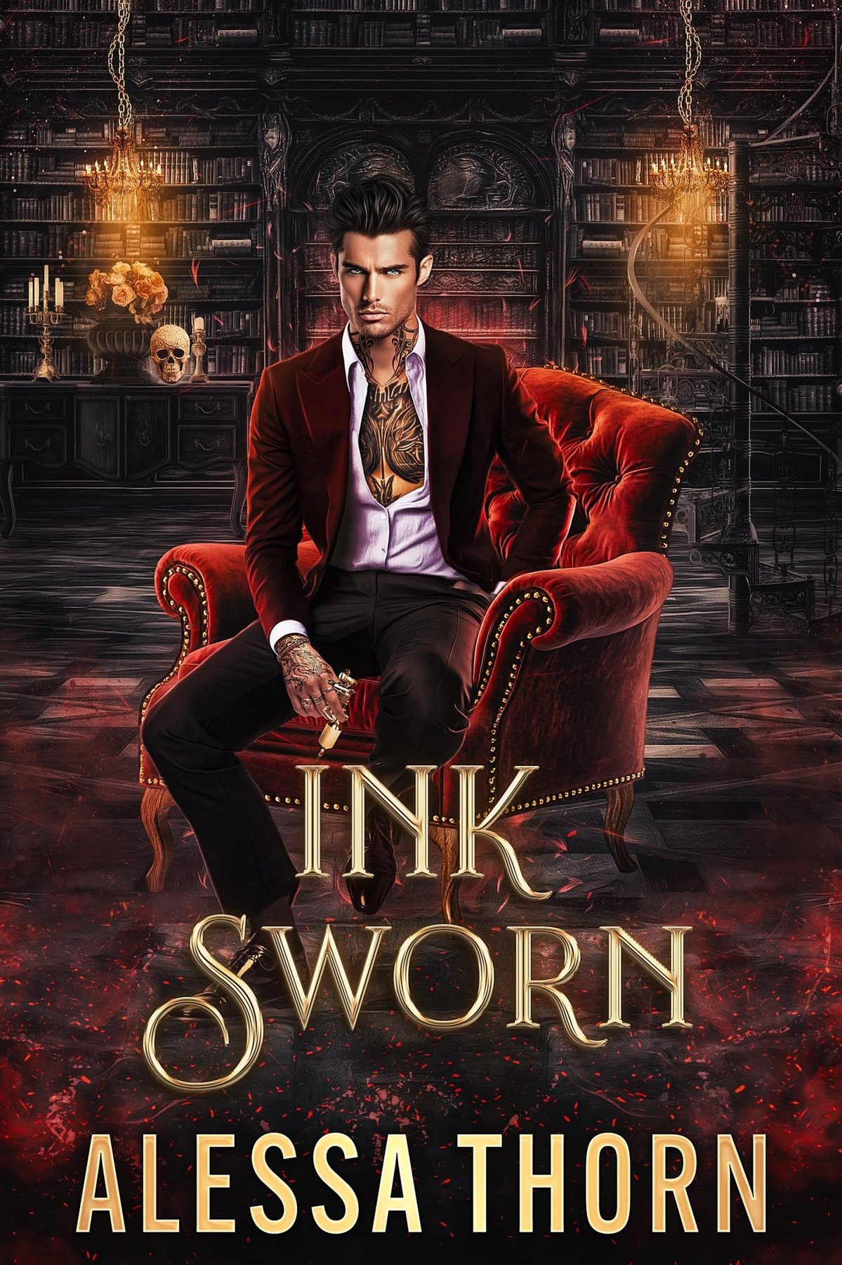 Cover of Ink Sworn - A Dragon Shifter Romance (2025)